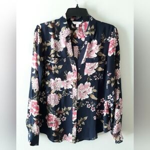 Candie's Floral Blouse
